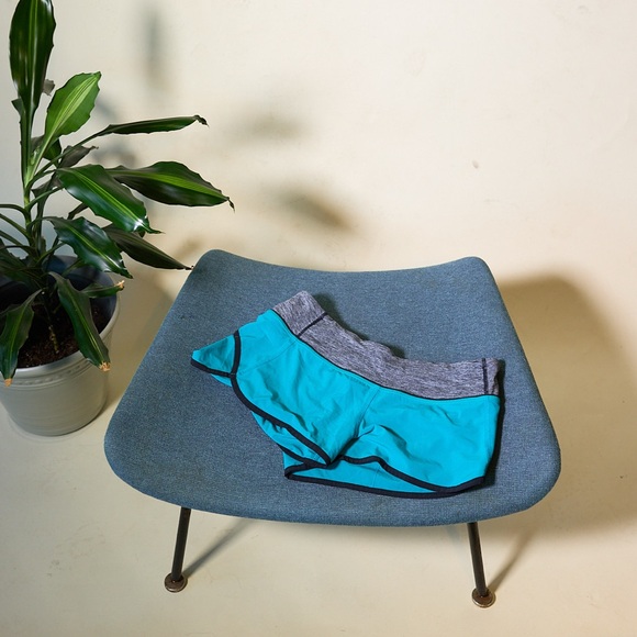 lululemon athletica Other - Women’s Blue and Gray athletic stretch shorts